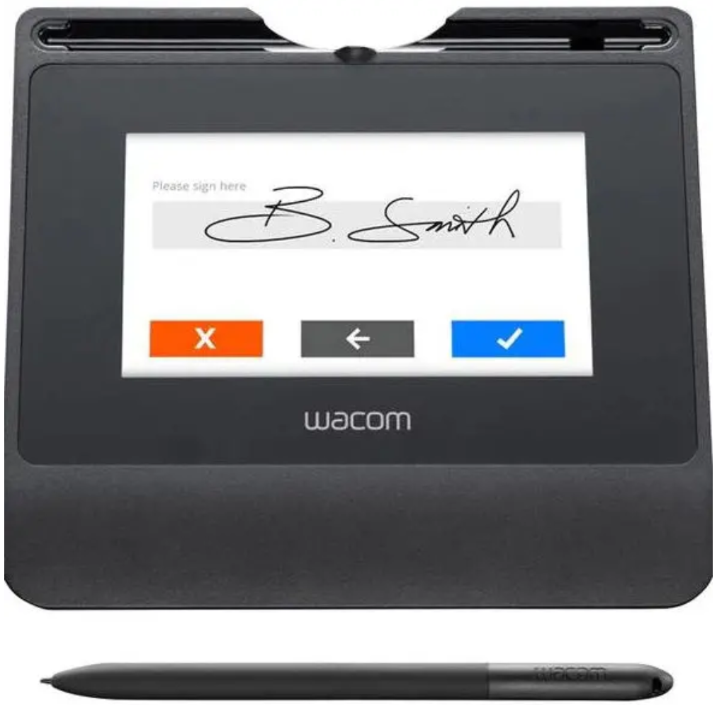 recomandări-de-tablete-grafice - StartingUP.ro Wacom Signature Pad STU-540
