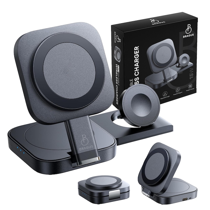 recomandări-de-încărcătoare-wireless - StartingUP.ro Bragus 3-in-1 Multiport