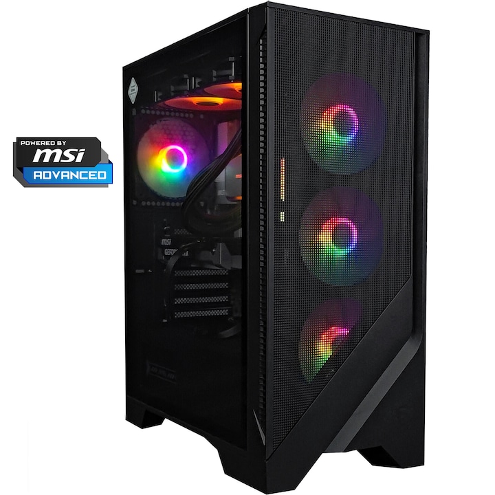 A Powered by MSI Ryzen 7 9700X cu RTX 5060 Ti