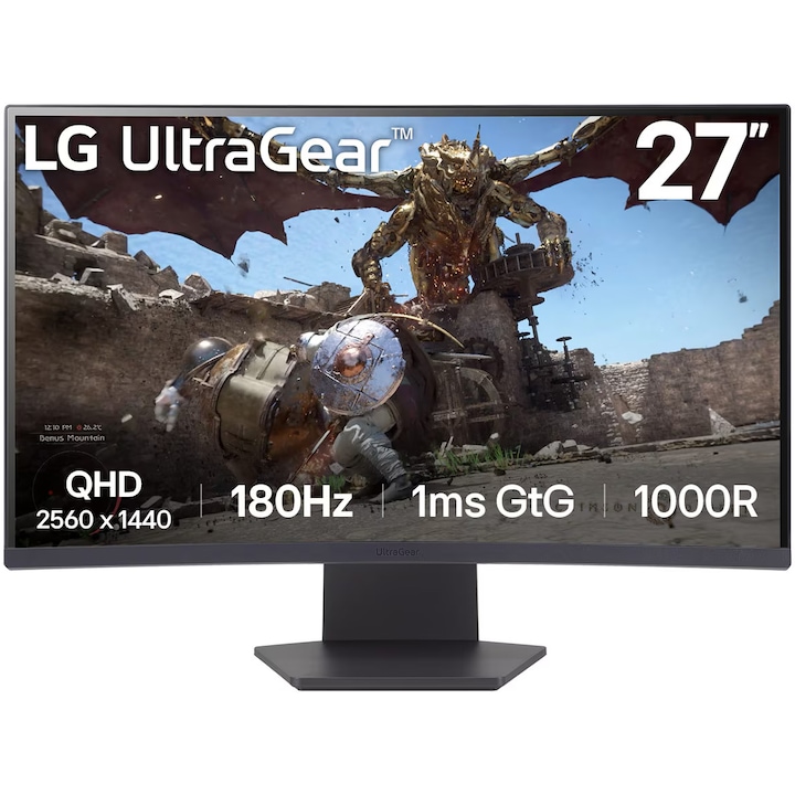 Monitor Gaming Curbat LED VA LG UltraGear™ 27GS60QC 27