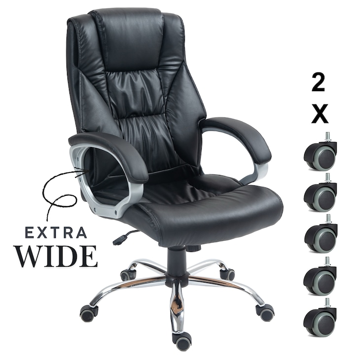 Scaun de birou directorial ergonomic KD Home ExecutiveElite A54