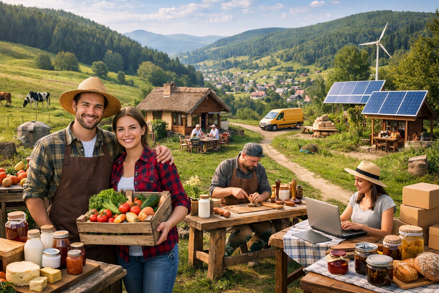 Idei de afaceri în mediul rural: oportunități neexploatate