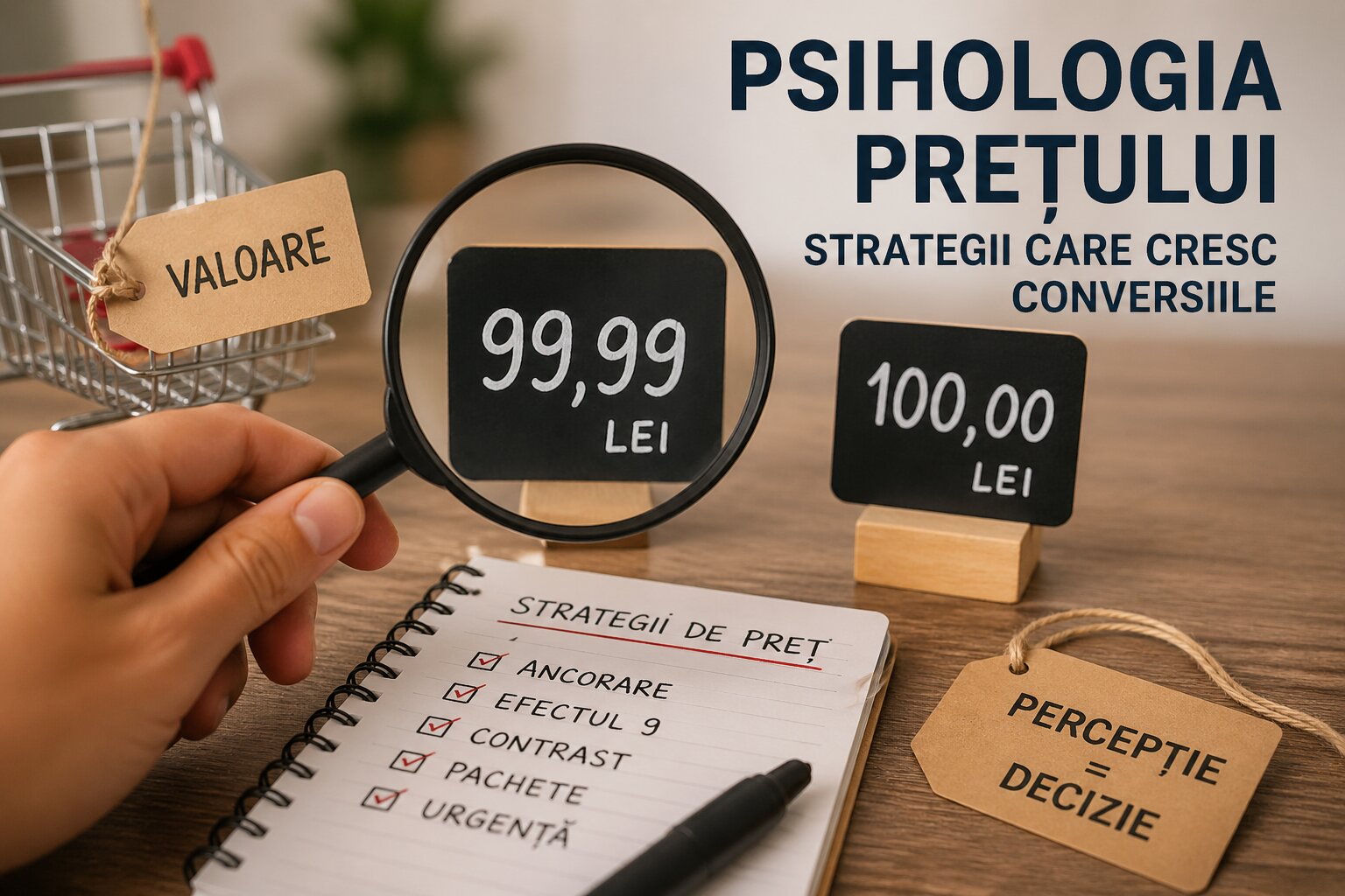 Psihologia prețului: strategii care cresc conversiile în afaceri