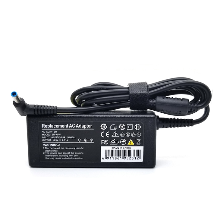 Încărcător laptop HP 45W blue tip 4.5x3.0mm