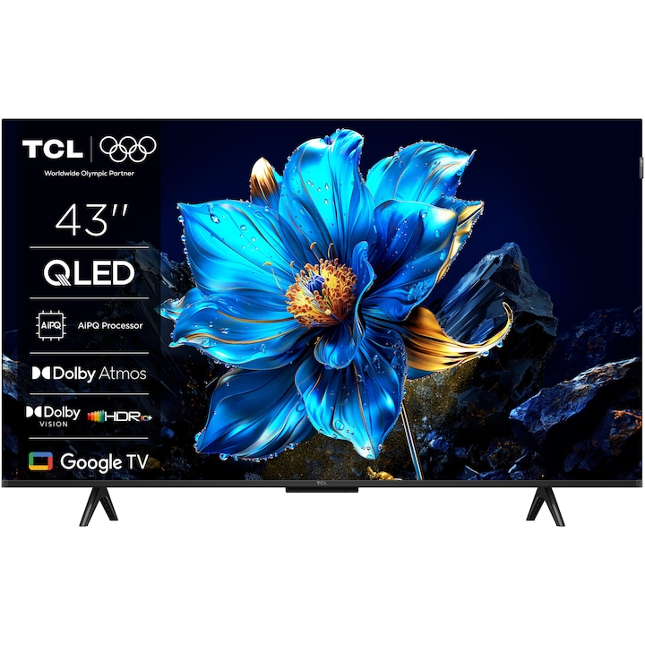 Televizor TCL QLED 43P7K, 108 cm