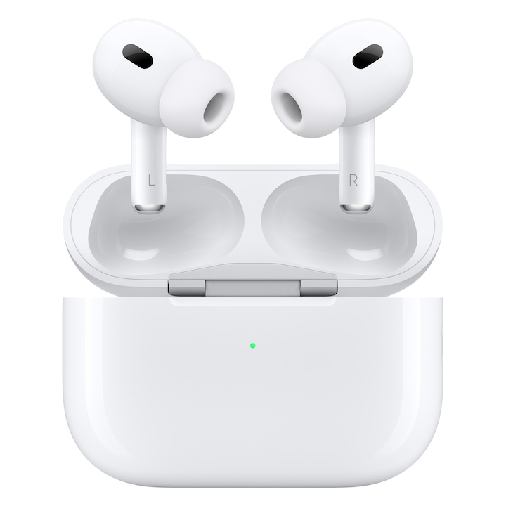 căști-Apple-AirPods - StartingUP.ro Căști Apple Airpods Pro 2nd Generation Carcasa MagSafe USB-C 2023