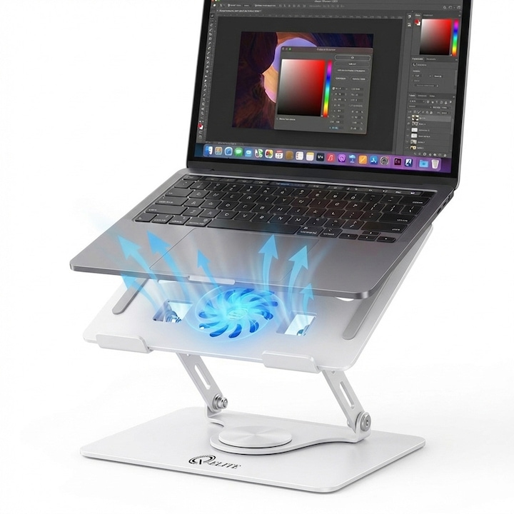 modele-de-coolere-laptop - StartingUP.ro Laptop cooler cu bază rotativă 360 de grade