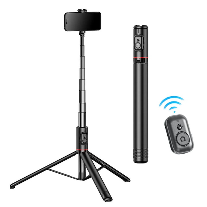 Trepied foto HASEPE telescopic profesional de 180 cm