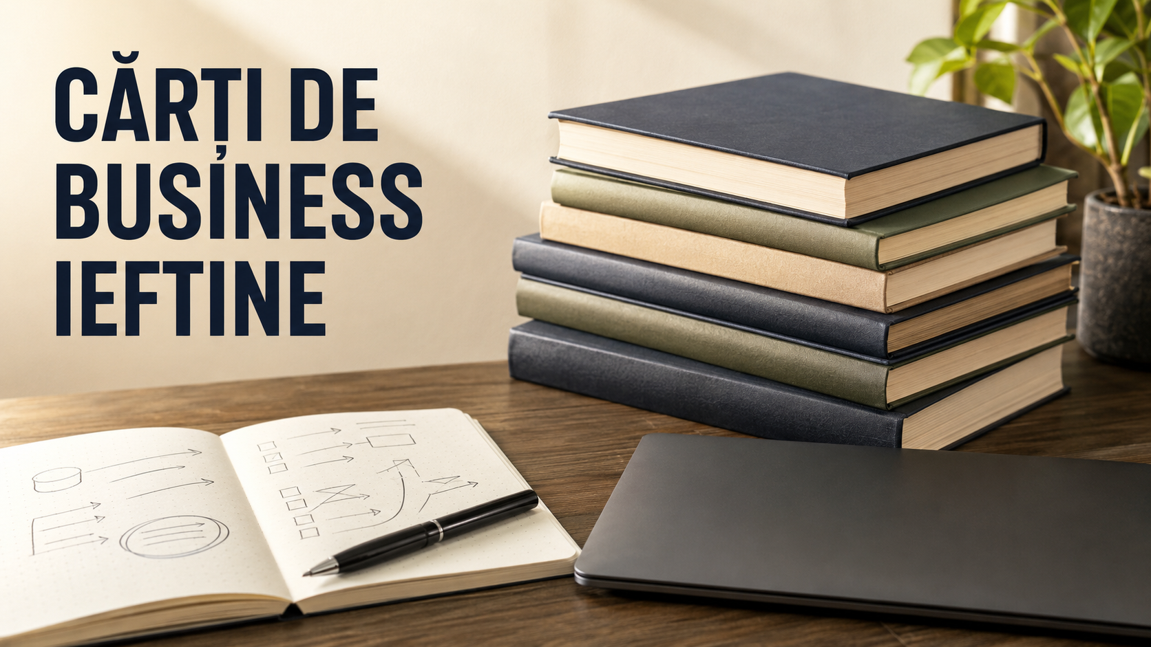 Cărți de business ieftine: cum îți construiești o bibliotecă utilă cu buget redus