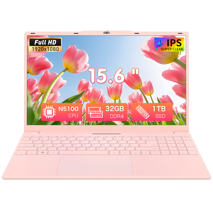 laptopuri-de-până-în-3000-de-lei - StartingUP.ro Laptop Auusda cu Intel N5100, 32 GB RAM și SSD de 1 TB