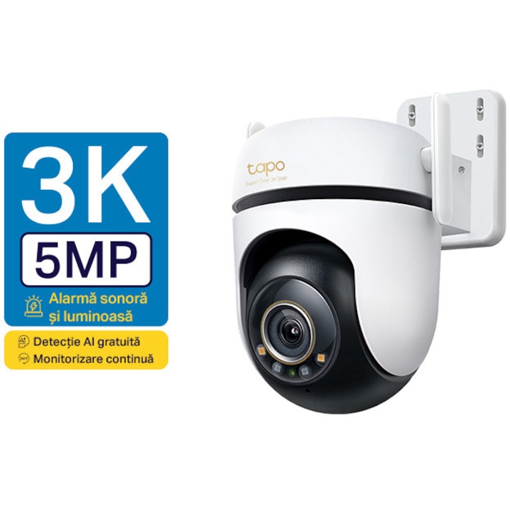 camere-wireless - StartingUP.ro Camera de supraveghere Smart Wireless TP-Link Tapo C530WS Outdoor