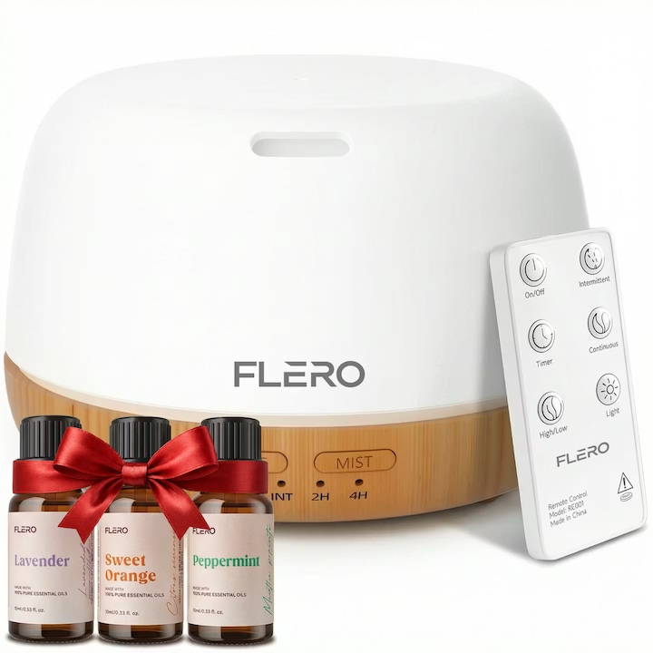difuzoare-de-ulei - StartingUP.ro Difuzor Aromaterapie FLERO® Essence pentru Uleiuri Esentiale